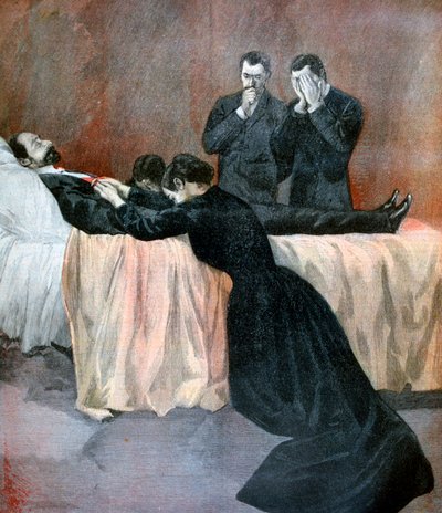 1894年法兰西第三共和国总统玛丽·弗朗索瓦·萨迪·卡诺（MarieFrançoisSadi Carnot）逝世 作者 不明