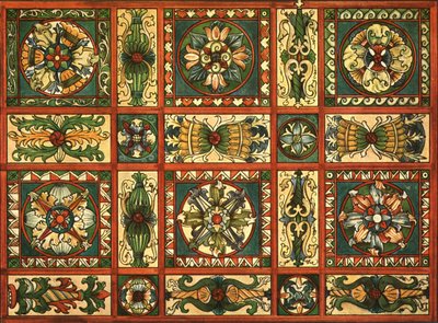 1928年，在Chechlau的St Valentines教堂进行装饰。 作者 不明