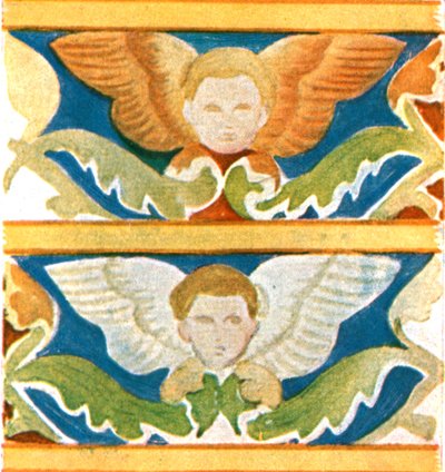 在圣弗朗西斯大教堂的装饰，阿西西，意大利，1928年。 作者 不明