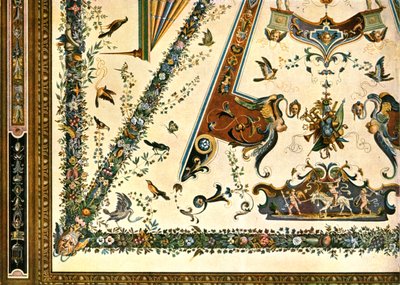 乌菲齐美术馆（Uffizi Gallery）的装饰，意大利佛罗伦萨，1928年。 作者 不明