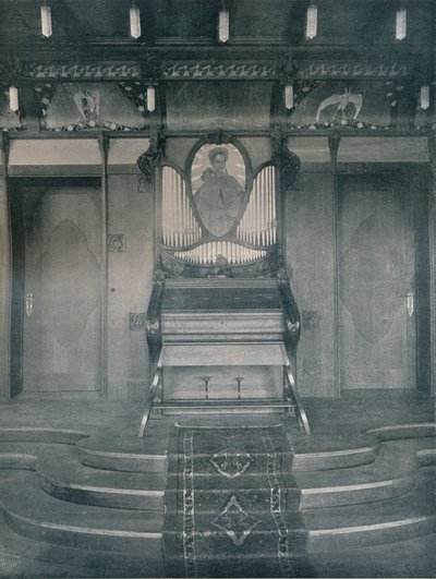 音乐室装饰，弗里兹·埃勒（Fritz Erler），c1899年 作者 不明
