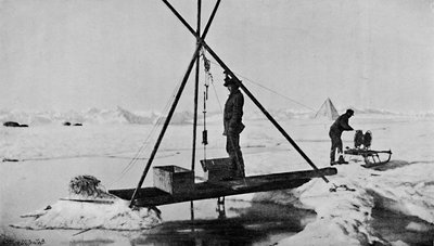 深水温度。用温度计。 1894年7月12日，1894年1897年 作者 不明