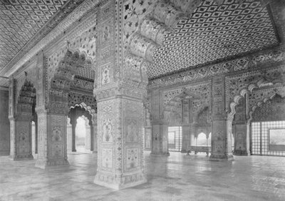 德里德万伊卡（Dewan-i-Khas），摄于1910年。 作者 不明