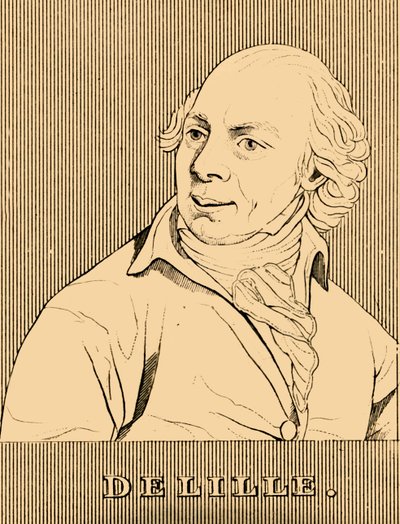 Delille，1738-1813年，1830年。 作者 不明