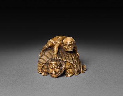 十九世纪的恶魔覆盖Shoki。 作者 不明