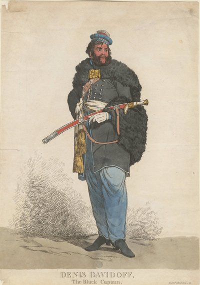 丹尼斯·达维多夫（1784-1839），1813年 作者 不明