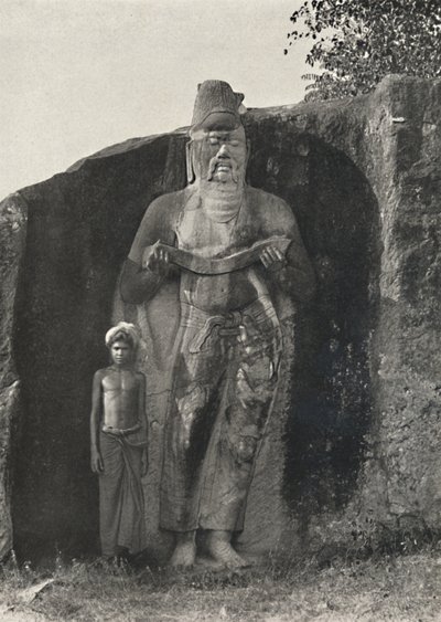 根据传统，伟大的1164-1197 AD巴拉克拉玛一世雕像，192的Pollonnaruwa 作者 不明