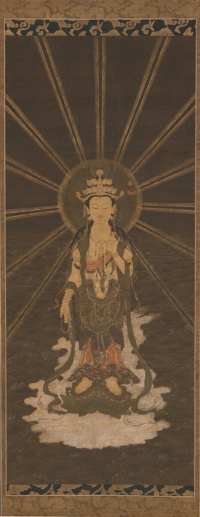 十一头观音的后裔，16世纪中后期。 作者 不明