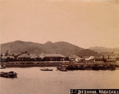 长崎县出岛市（c1890-1900） 作者 不明