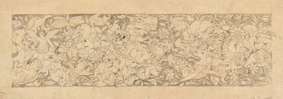 交织的动物和植物的设计，18-19世纪。 作者 不明