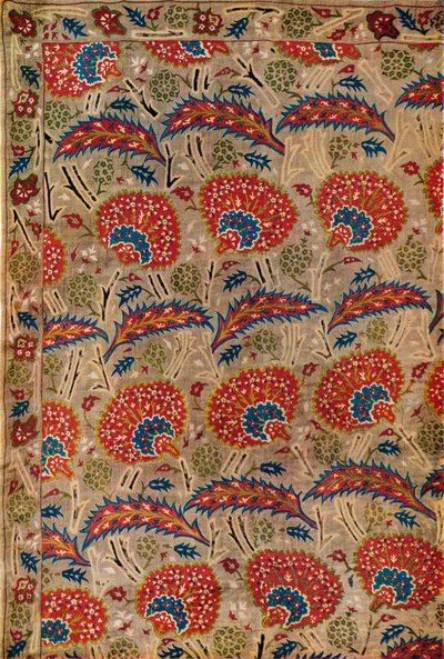 窗帘细节，来自土耳其，c1650 作者 不明