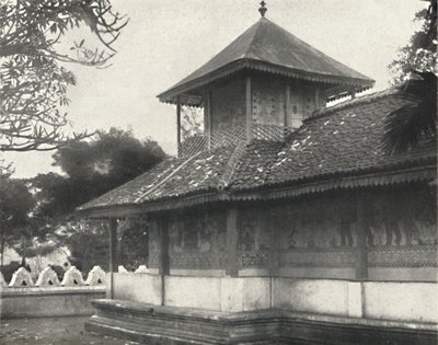 杜瓦1926年在康提的圣牙达高巴上的盘子58 作者 不明