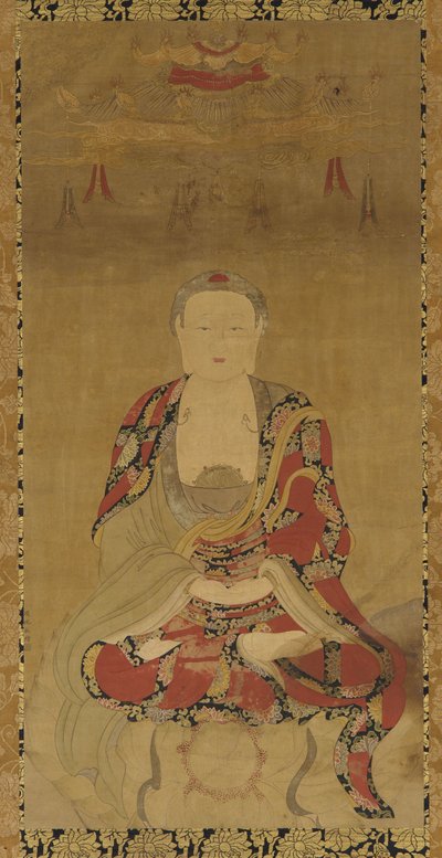 Dhyani佛，明朝，16-17世纪。 作者 不明
