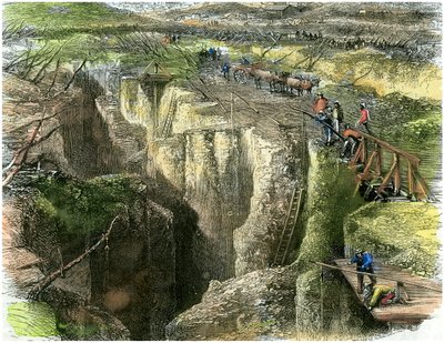 钻石场，c1880 作者 不明