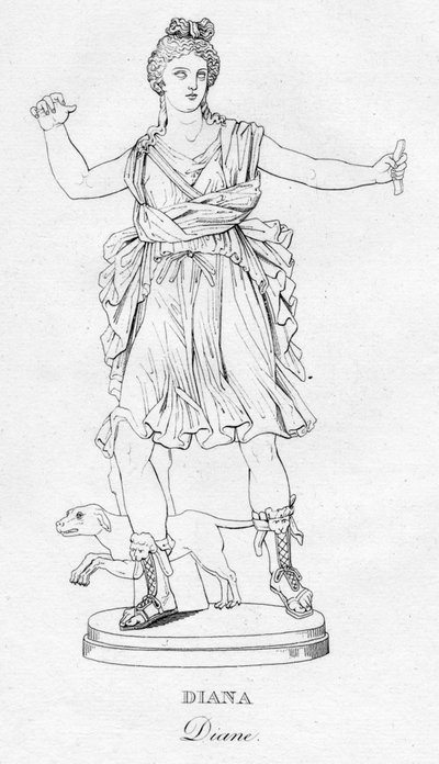 戴安娜·戴安娜（Diana Diane），c1850 作者 不明