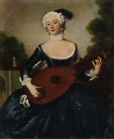 最喜欢的妹妹弗里德。 D.Gr. 1709-1758。 -佩斯纳绘画，1934年。 作者 不明