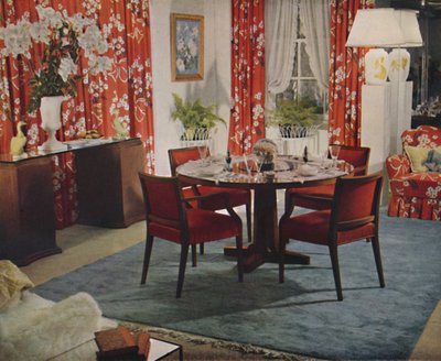 饭厅由海斯·马歇尔（Hayes Marshall）设计，1939年 作者 不明