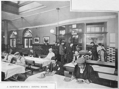 1903年，伦敦哈默史密斯，罗顿故居餐厅 作者 不明