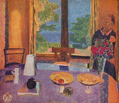 花园餐厅-室内，1937年 作者 不明