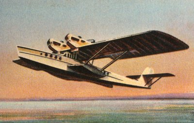 Dornier Superwal飞船，1920年代，1932年。 作者 不明