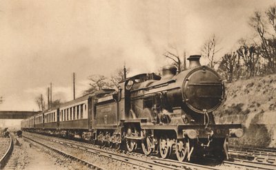 Down Continental Pullman Limited Express，c1920s。 作者 Unbekannt