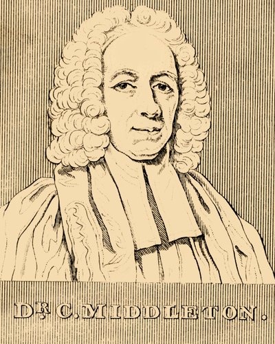 米德尔顿博士（C.Middleton），1683-1750年，1830年。 作者 不明