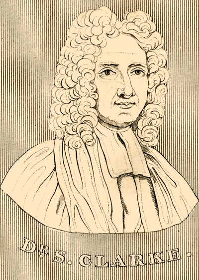 克拉克博士（S. Clarke），1675-1729，1830年。 作者 不明