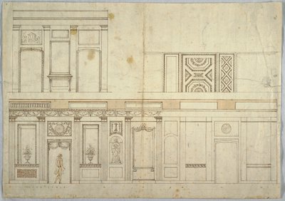 绘画，室内设计，1800–1820年 作者 不明