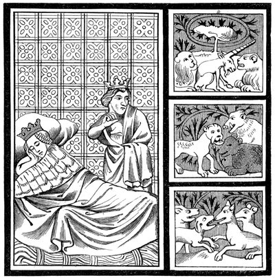 梦见孩子，1849年 作者 不明
