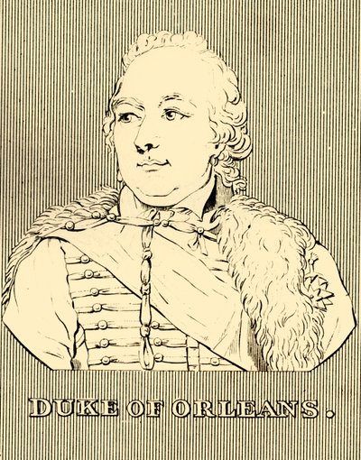 奥尔良公爵（Duke of Orleans），1747-1793年，1830年。 作者 不明