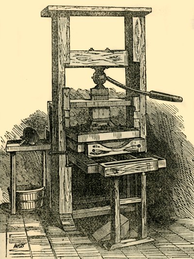 富兰克林斯出版社的复本，1881年。 作者 不明