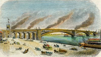伊兹桥，圣路易斯，密苏里州，美国，c1874 作者 不明