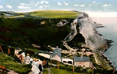 Ecclesbourne Cliff，东萨塞克斯郡黑斯廷斯，二十世纪初 作者 不明