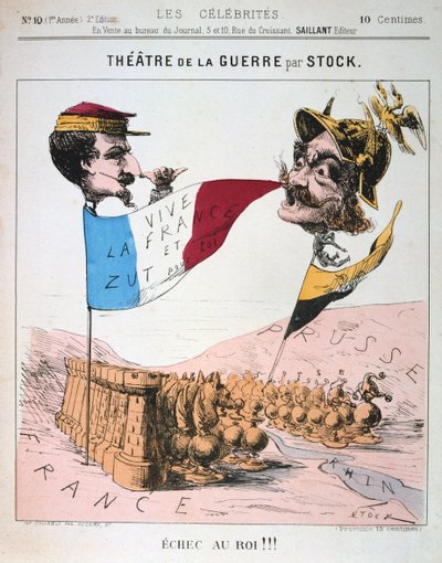 失败的国王，普法战争，1870-1871年。 作者 不明