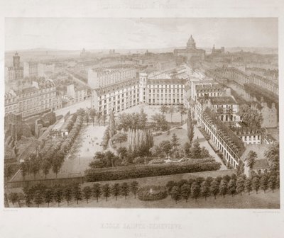 巴黎Sainte Genevieve学校，1867年 作者 不明