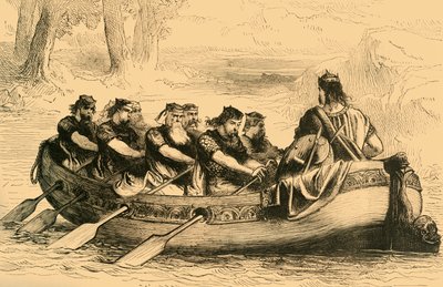 太平洋地区的埃德加（Edgar the Pacific）于1890年被八位朝贡王子划入迪河。 作者 不明