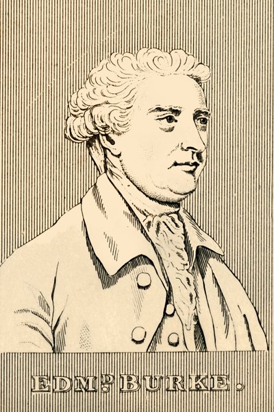 埃德蒙·伯克（Edmund Burke），1729-1797，1830年。 作者 不明