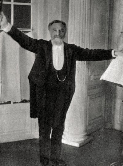 爱德华·科隆（Edouard Colonne），法国指挥和小提琴家，1902年 作者 不明