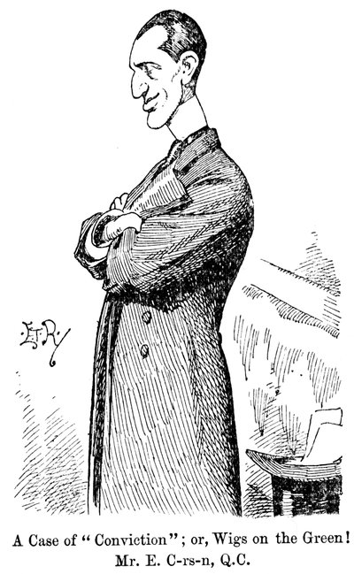 爱德华·卡森（Edward Carson），爱尔兰裔英国政治家和法学家，1898年 作者 不明