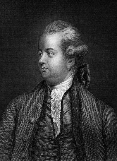 英国历史学家爱德华·吉本（Edward Gibbon），十九世纪 作者 不明