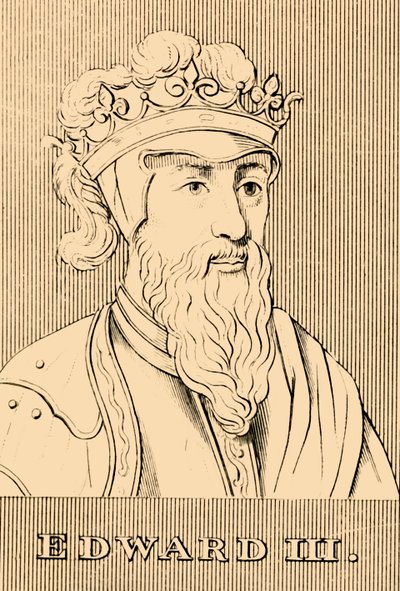 爱德华三世，1312-1377，1830年。 作者 不明