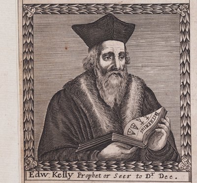 爱德华·凯利（Edward Kelley）自：灵感勋章，1659年 作者 不明