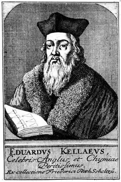 爱德华·凯利（Edward Kelley），占星家和炼金术士，1575年c1700年 作者 不明