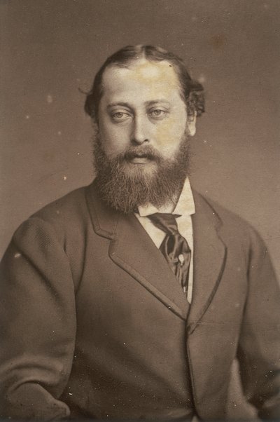 威尔士王子爱德华，1880年代 作者 不明