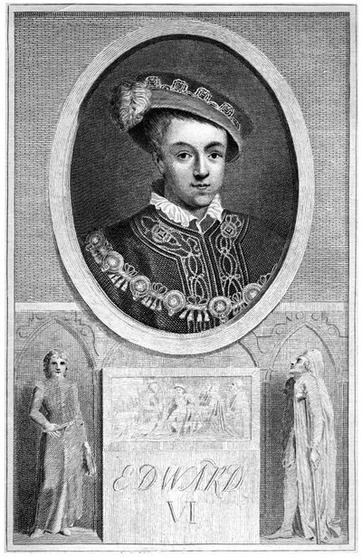 1788年，英格兰国王爱德华六世 作者 不明