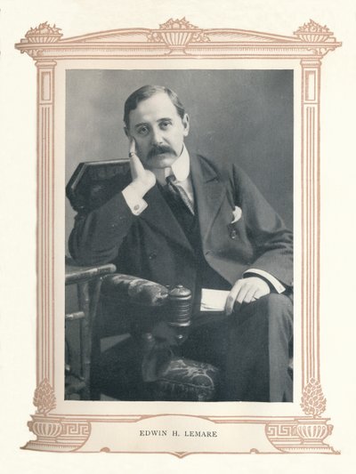 埃德温·莱玛（Edwin H.Lemare），1895年。 作者 不明