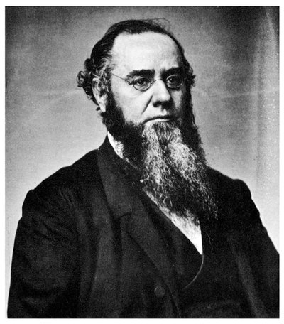 林肯总统战争部长埃德温·麦克马斯特·斯坦顿（Edwin McMasters Stanton），1860年代，1955年 作者 不明