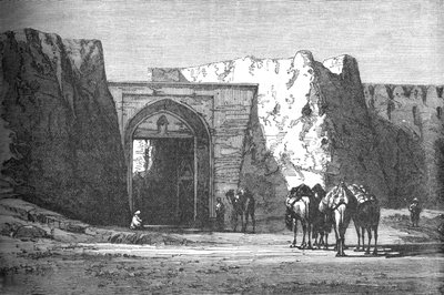埃德加（Eedgah）或坎达哈尔（Candahar）北门，大约1880年 作者 不明