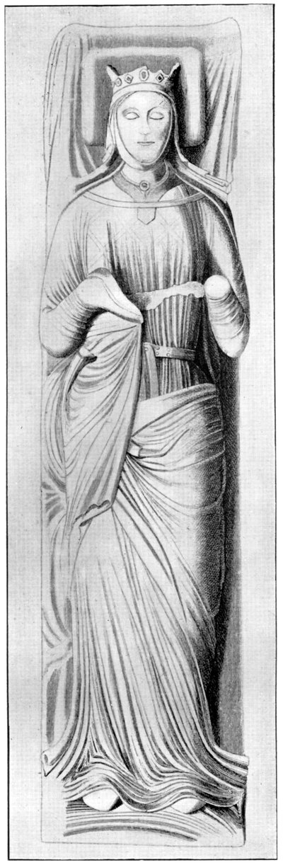 埃莉诺女王肖像，亨利二世的同伴，19世纪，1910年 作者 不明