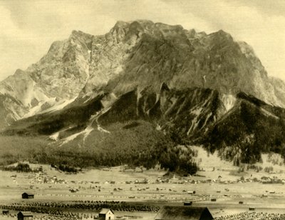 埃尔瓦尔德和Wetterstein山脉，奥地利蒂罗尔，摄于1935年。 作者 不明